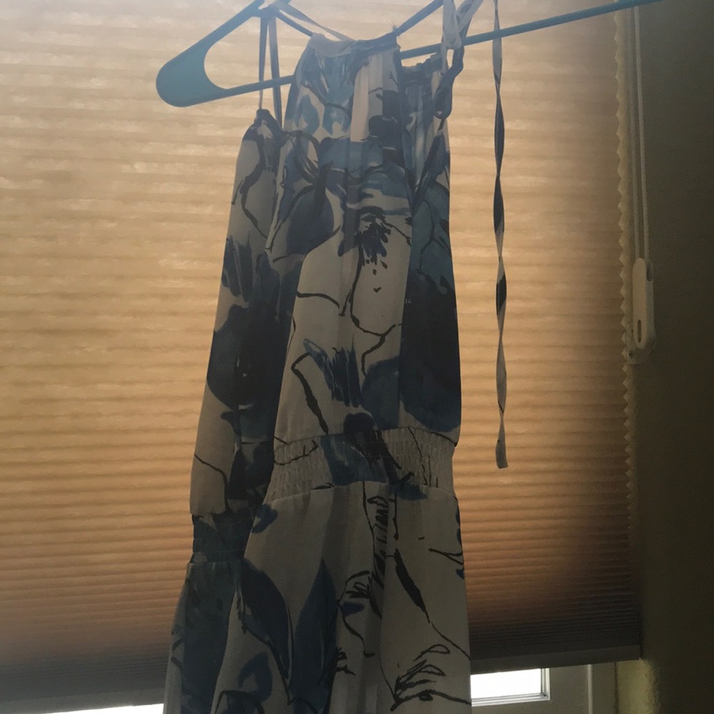 sleeveless flower romper